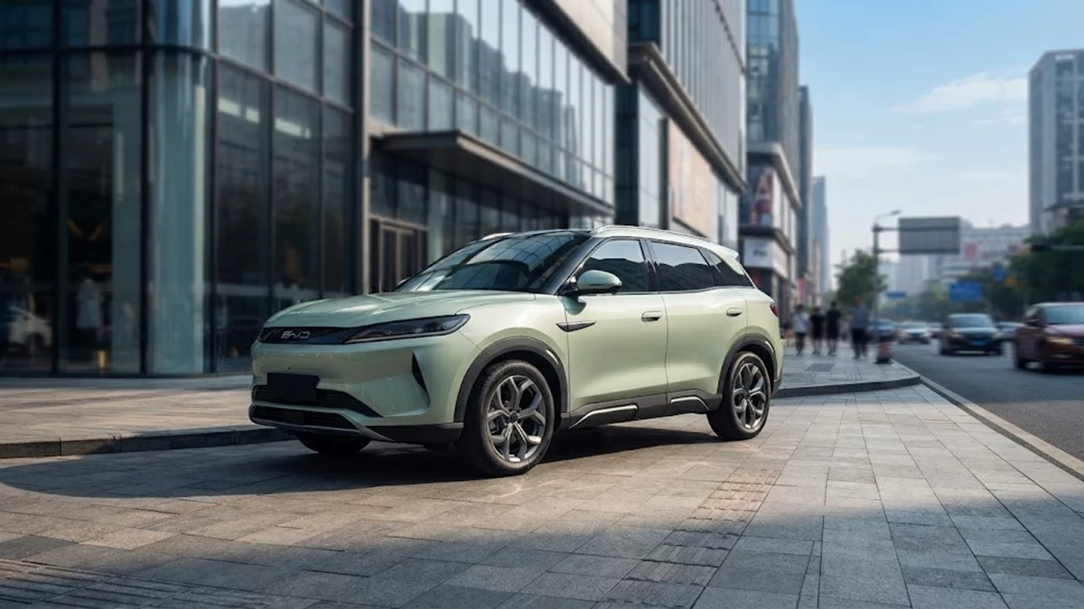 BYD Yuan Pro: 177 cv, 250 km e o que entrega o SUV elétrico 2 BYD Yuan Pro verde