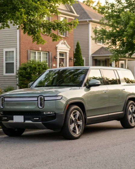 Kia EV3 pode se tornar o elétrico mais vendido da marca nos EUA 2 SUV elétrico compacto estacionado em rua arborizada